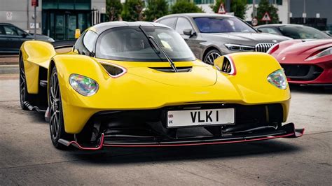 Aston Martin Valkyrie And Full Carbon Mclaren Senna Make A Splash In London