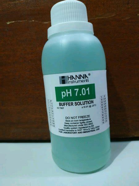 Jual Buffer Solution Ph Hanna Hi Kemasan Ml Di Lapak Tridi