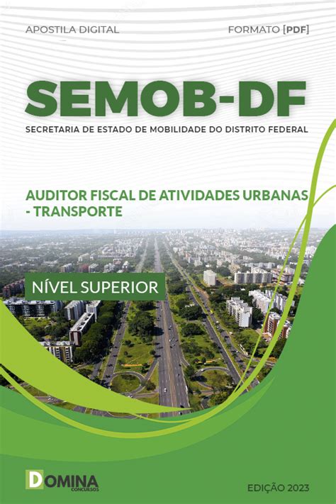 Apostila Semob Df Auditor Atividades Transporte