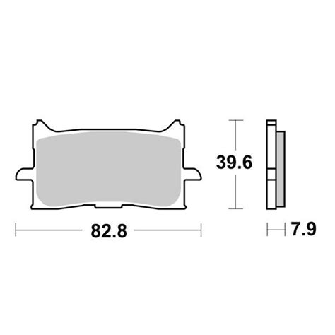 Brake Pads Sbs Hs Honda Crf L Africa Twin Ebay