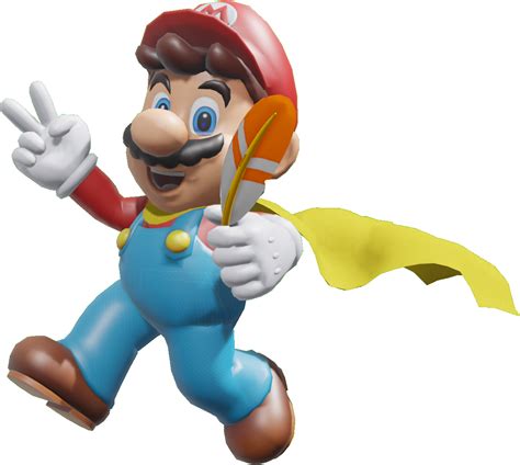 Cape Mario Render By Sonicthehedgehog1953 On Deviantart