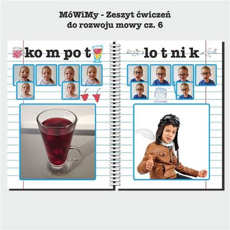 M Wimy Zeszyt Wicze Do Rozwoju Mowy Cz Ksi Garnia Edukacyjna Pl