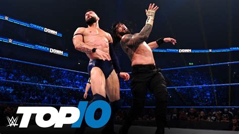 Top 10 Friday Night Smackdown Moments Wwe Top 10 Sept 3 2021