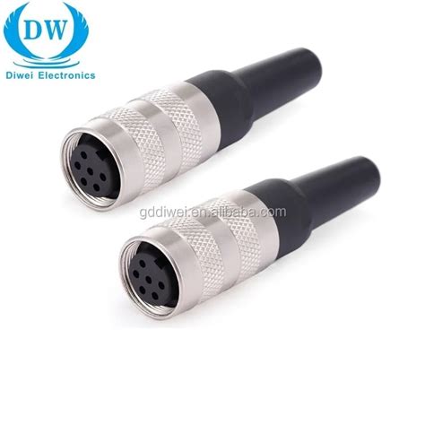 M16 2 3 4 5 6 7 8 12 14 16 19 Pin Pole Connector Waterproof Quick Lock Circular Connector M16