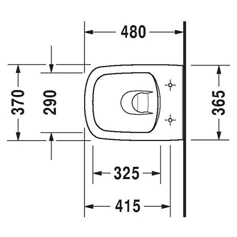 Duravit DuraStyle Wand WC Compact Spülrandlos Mit antibakterieller