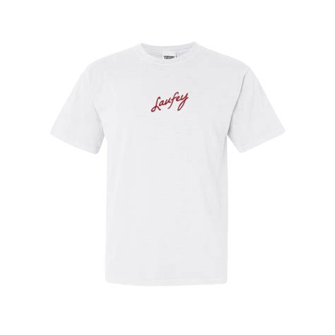 Official Laufey Store Laufey Embroidered Signature Tee