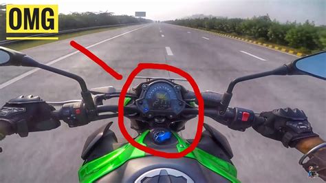 Kawasaki Z900 Top Speed Test Fail 220 Km H YouTube