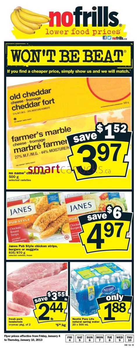 No Frills ON Flyer Jan 4 To 10