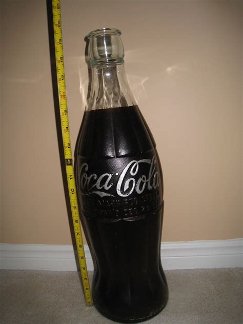 Coca Cola Large Store Display Brown Glass Bottle Collectors Weekly