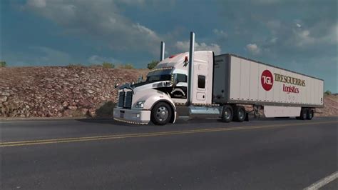 American Truck Simulator Kenworth T880 By Shaneke Game Skin De Tres