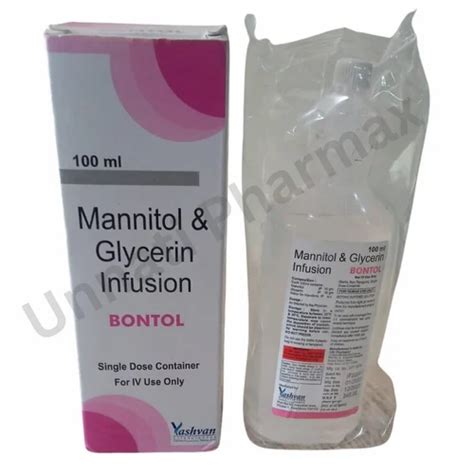 Mannitol And Glycerin Infusion Bontol At Rs Vial Lakadganj