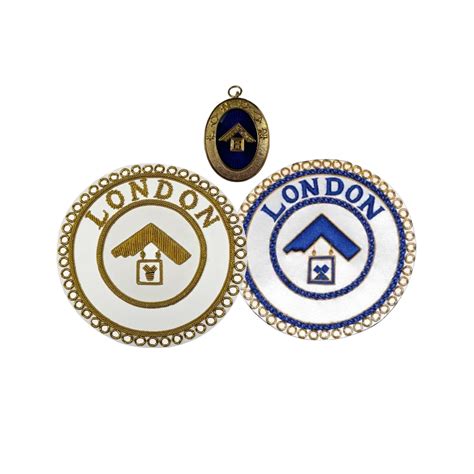 Craft Provincial London Grand Rank Full Dress Undress Badges Collar