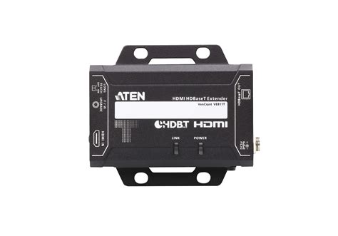 Hdmi Hdbaset Transmitter 4k100m Hdbaset Class A Ve811t Aten