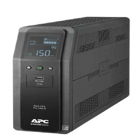 Apc Ups Va Sine Wave Ups Battery Backup Surge Protector With Avr