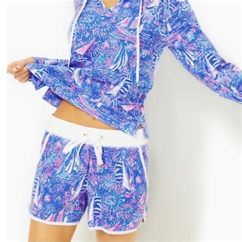 Lilly Pulitzer Shorts Lilly Pulitzer Trysta Boca Blue Its A