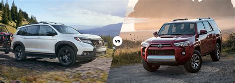 Honda Passport Vs Toyota 4runner Underriner Honda