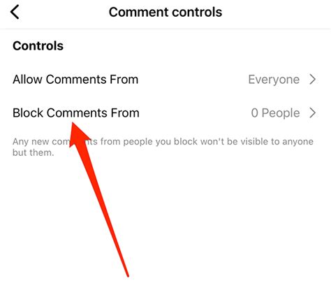 Instagram How To Block Comments From Specific Users