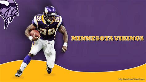 Adrian Peterson Vikings Football Wallpaper - windows 10 Wallpapers