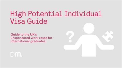 Learn More About The High Potential Individual Visa Cambridge Network