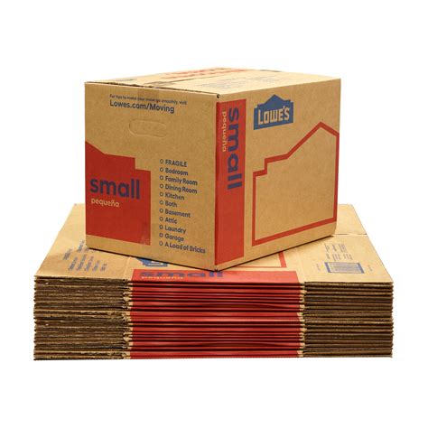 Shop Lowe's 16-in W x 12-in H x 12-in D Classic Small Moving Box with ...