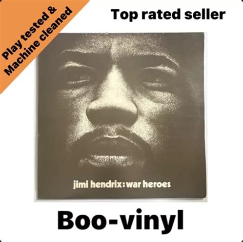 Enregistrement Vinyle Jimi Hendrix War Heroes Lp Num Ro Britannique Ex