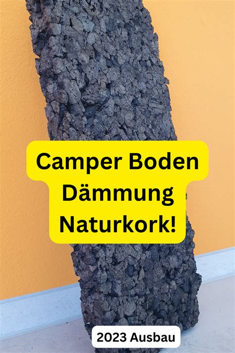 Camper Bodenplatte Kork D Mmung Kastenwagen Ducato Jumper Einbauen