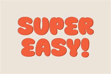 Super Easy Font | dafont.com