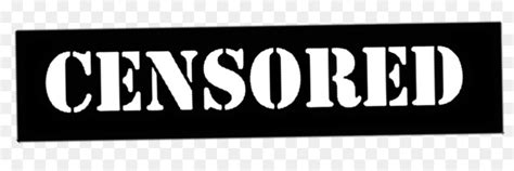 Free Censored Transparent Download Free Censored Transparent Png