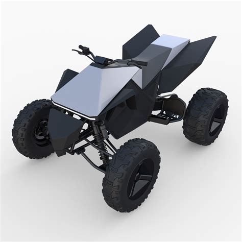 Tesla Cyberquad Atv 3d Model Cgtrader