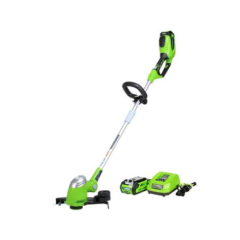 Greenworks 40v 13 In Cordless String Trimmeredger With 20 Ah Battery Included 21302