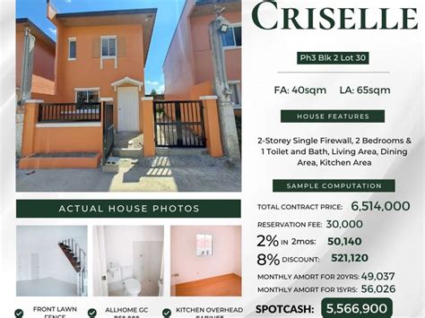 RFO 2 Bedroom Single Attached House For Sale In Dasmarinas Cavite