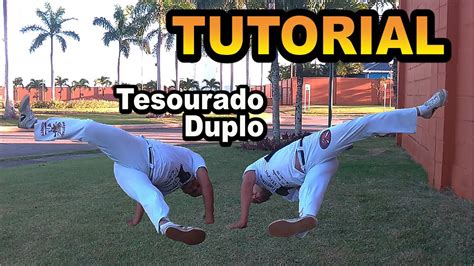 Capoeira Tutorial Tesourado Duplo Queda De Rins Dupla A Tesourado