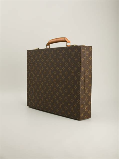 Lyst Louis Vuitton Monogram Briefcase In Brown For Men