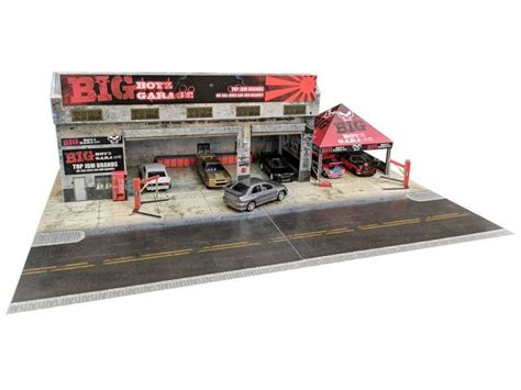 Garages Workshops Dioramas 1 64 Scale Diorama Kits