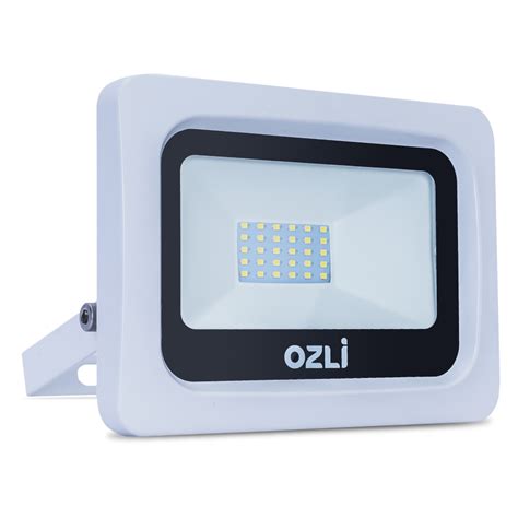 Led Refletor Slim W Ip K Branco Branco Quente Bivolt Loja Ozli