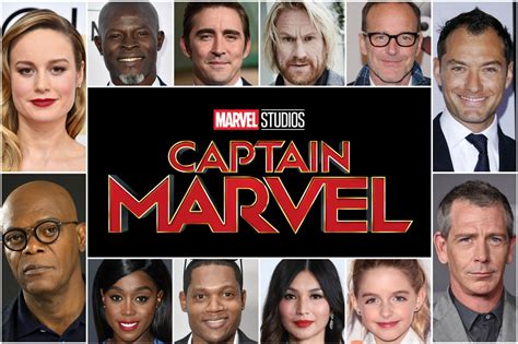 The cast of Captain Marvel is huge : r/marvelstudios