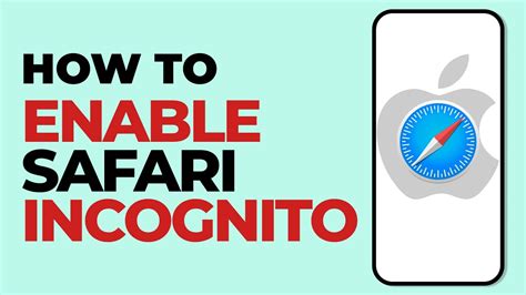 How To Enable Incognito Mode In Safari On Iphone Youtube