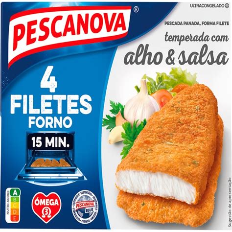 Filetes De Pescada No Forno Alho E Salsa Embalagem 400 G Pescanova