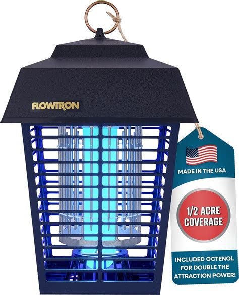 Flowtron Electric Bug Zapper 1 2 Acre Control De Insectos Al Aire