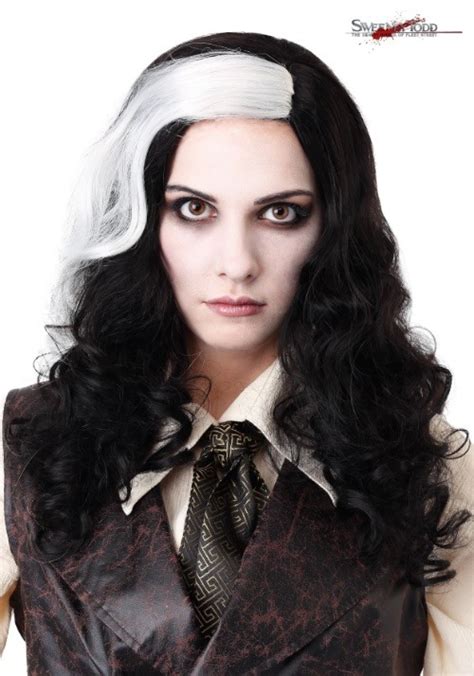 Long Sweeney Todd Women S Costume Wig Sweeney Todd Costumes