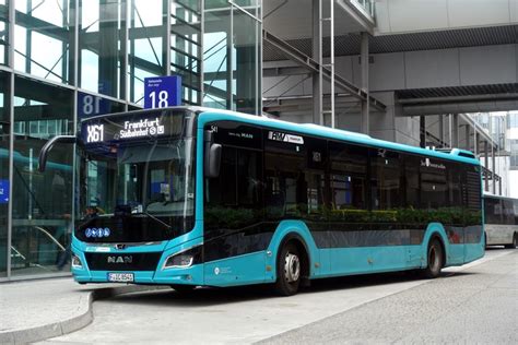 Man Lion S City Hybrid Rmv In Der City Bus Flughafen Frankfurt