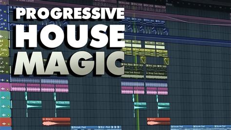 Progressive House Magic Fl Studio Template Samples Stems