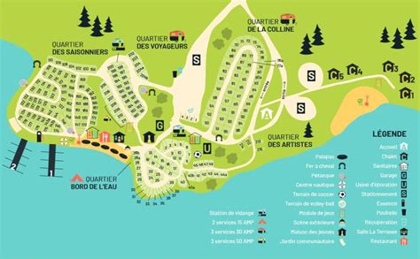 Plan Camping Saint F Lix D Otis