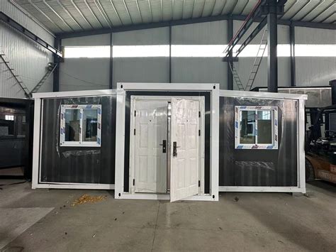 Temporary Offices Tesite Plastic Film Packaging Mobile Homes