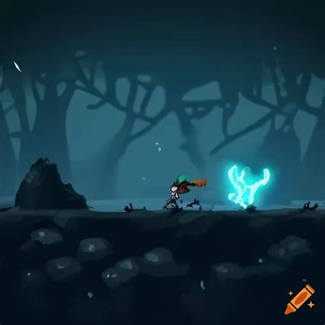 2d Game Design Platformer Cave Scene