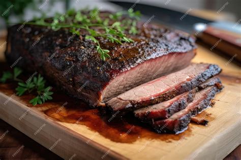 Premium Photo Sousvide Brisket Cooked To Tender And Juicy Perfection