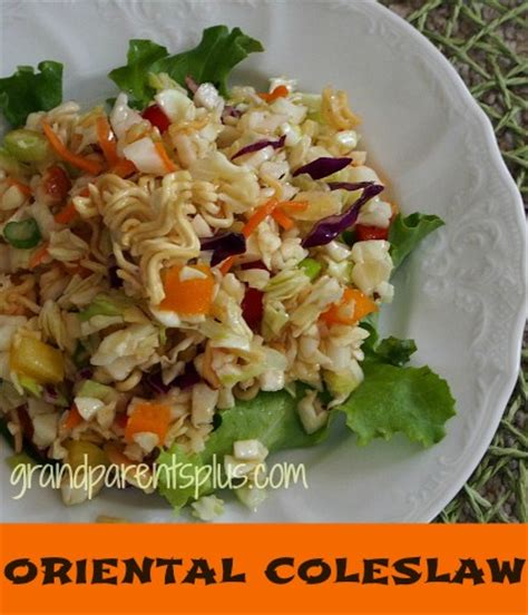 Oriental Coleslaw - GrandparentsPlus.comGrandparentsPlus.com