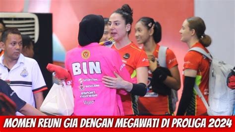 Momen Giovanna Gia Milana Reuni Dengan Megawati Di Proliga