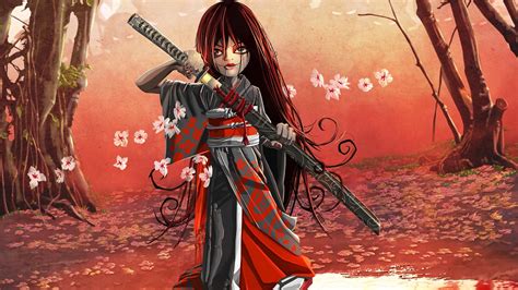 Anime Samurai Girl Wallpaper (72+ images)