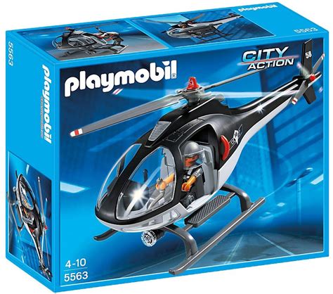 Playmobil City Action SWAT Helicopter Set 5563 - ToyWiz